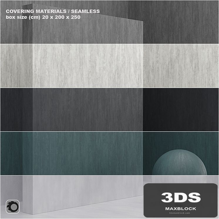 Material (seamless) - coating, plaster set 40