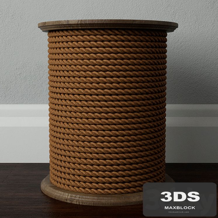 Wood Rope Table