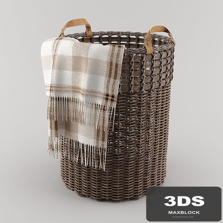 Basket from Pottery Barn (ASTER WOVEN TOTE BASKET)