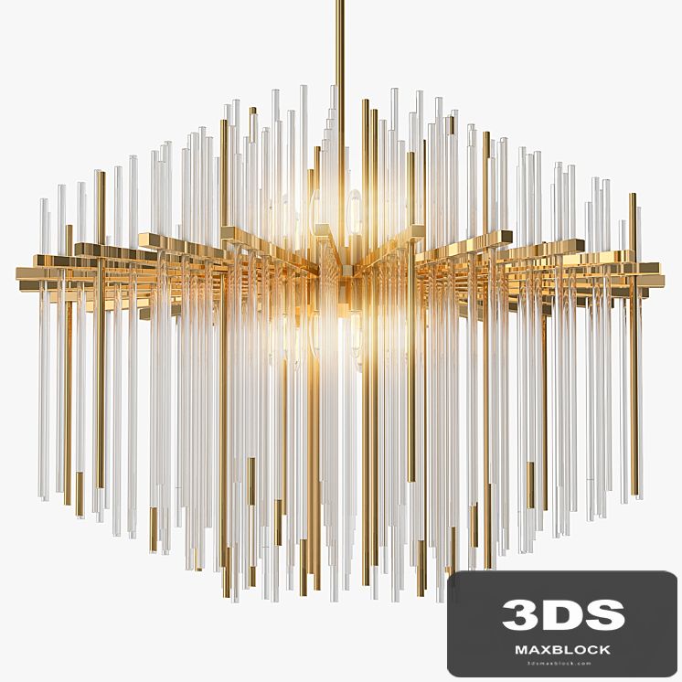 Wired Custom Lighting Strauss Chandelier