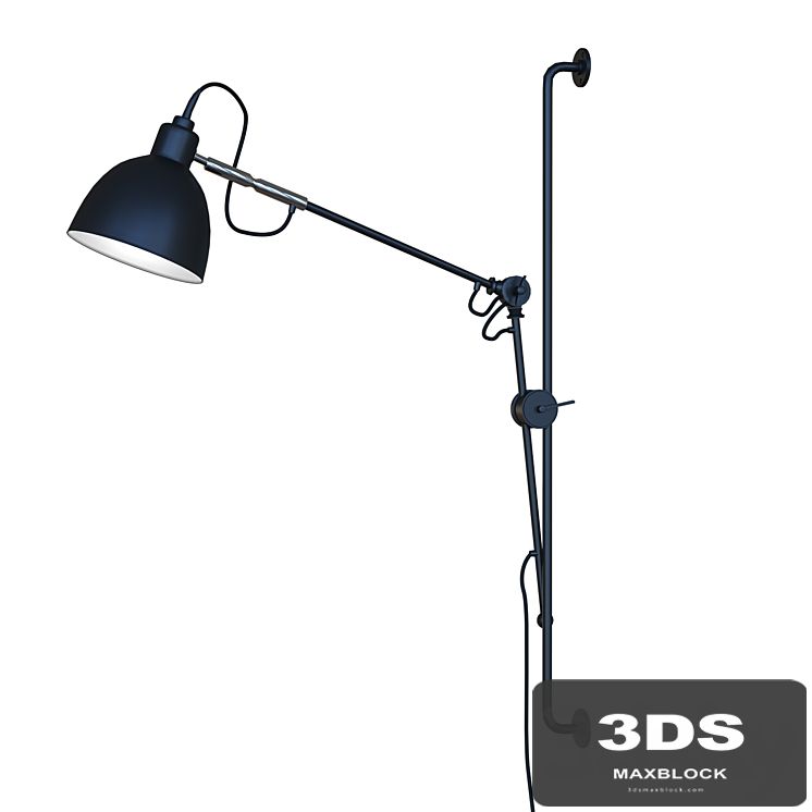 Newrays adjustable antique industrial swing arm wall lamp
