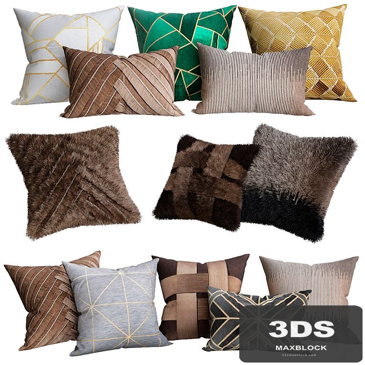 Art deco pillows
