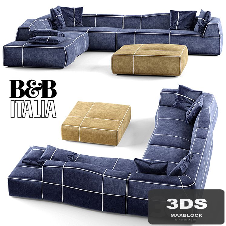 modular sofa b &amp; b bend sofa
