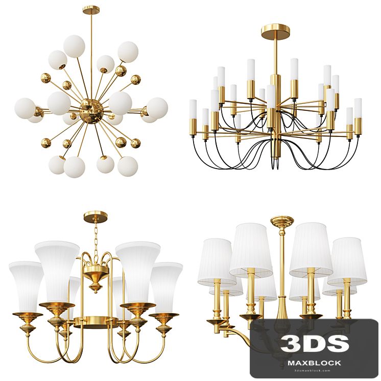 Four Nice Modern and Classic Chandeliers