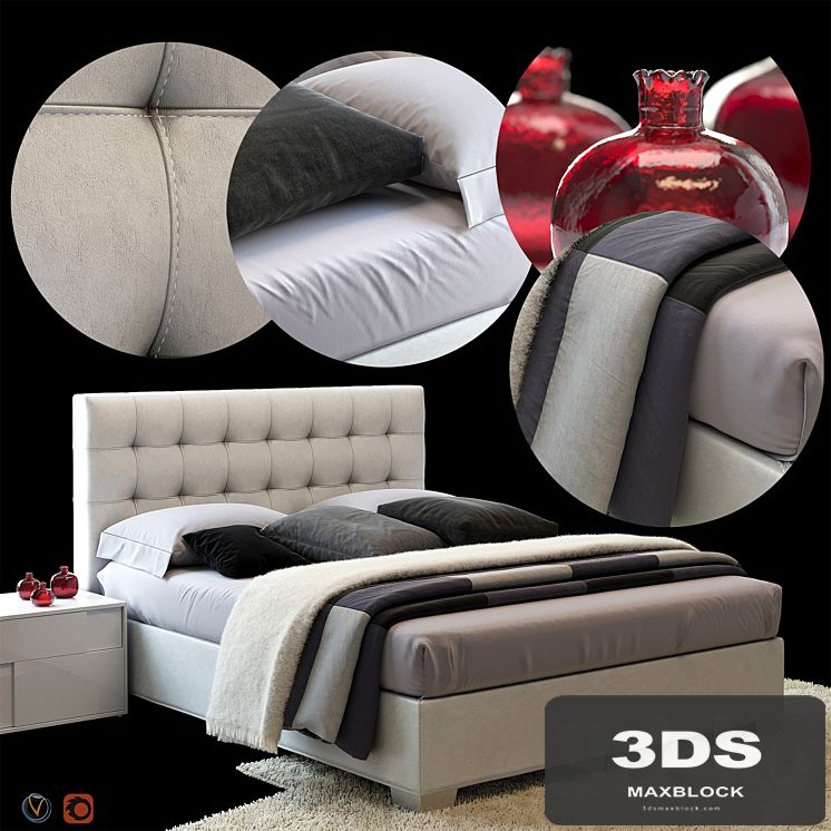 Bed LEGEND by Greco Strom