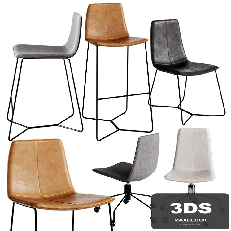 WEST ELM Slope set