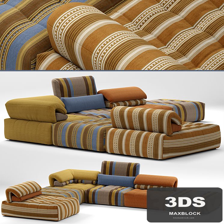 Sofa roche bobois voyage immobile