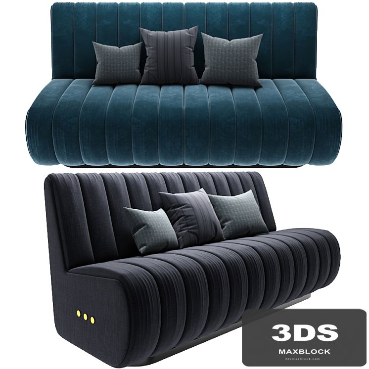 Sophia Two Seater SofaWith Pillow