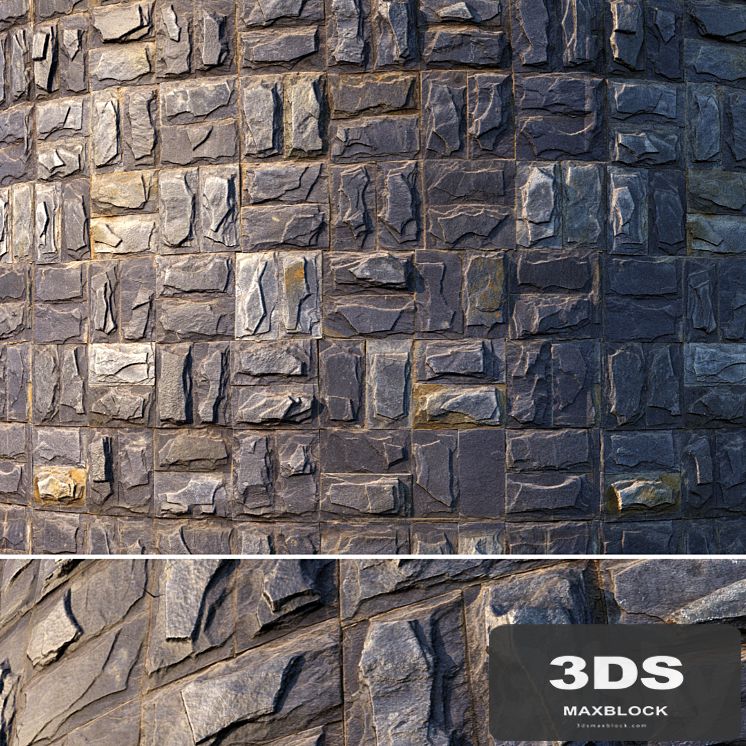 Natural facing stone (material)