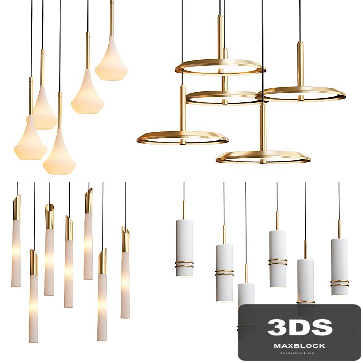 Fulcrum light chandelier