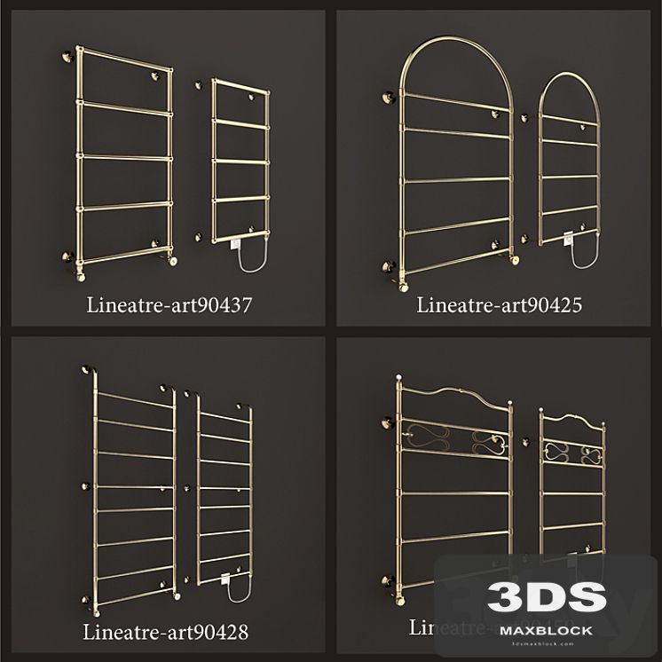 Group towel rails Lineatre