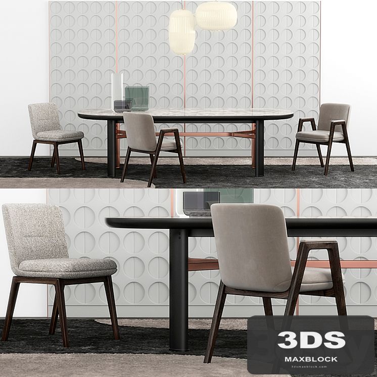 Minotti Lance set 02