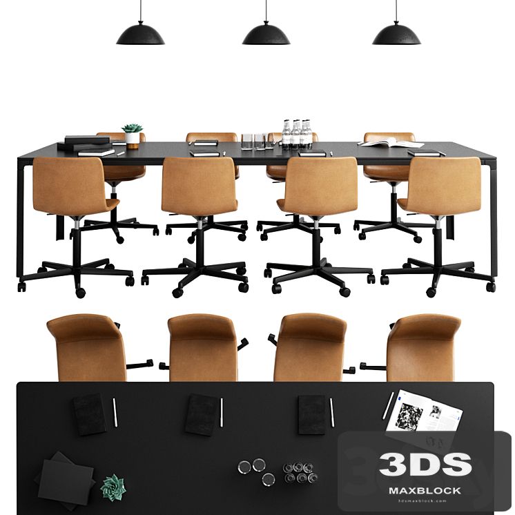 Fredericia_Pato_Chair _ & _ Mesa_Table