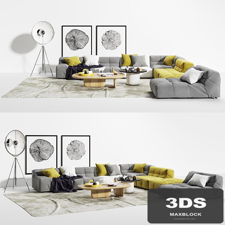 Sofa B & B Italia Tufty Puffy