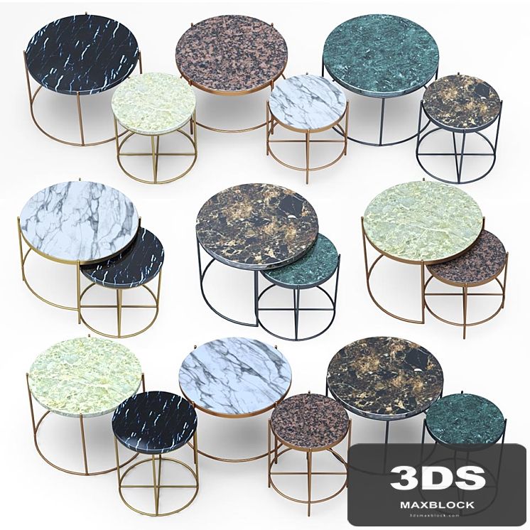 Marble table set