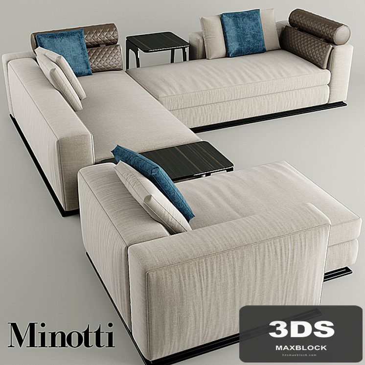 Corner Sofa minotti leonard