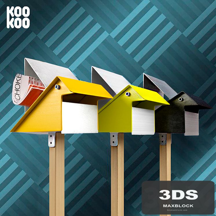 The Koo Koo Mailbox by Playso