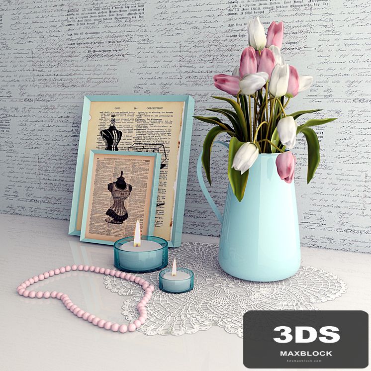 Decor + tulips
