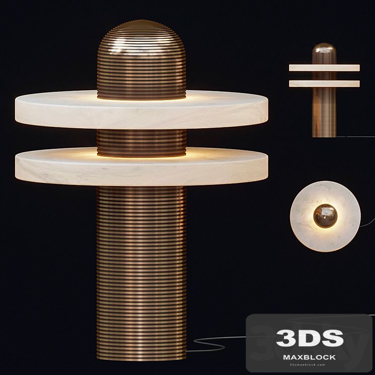 Apparatus Median table lamp