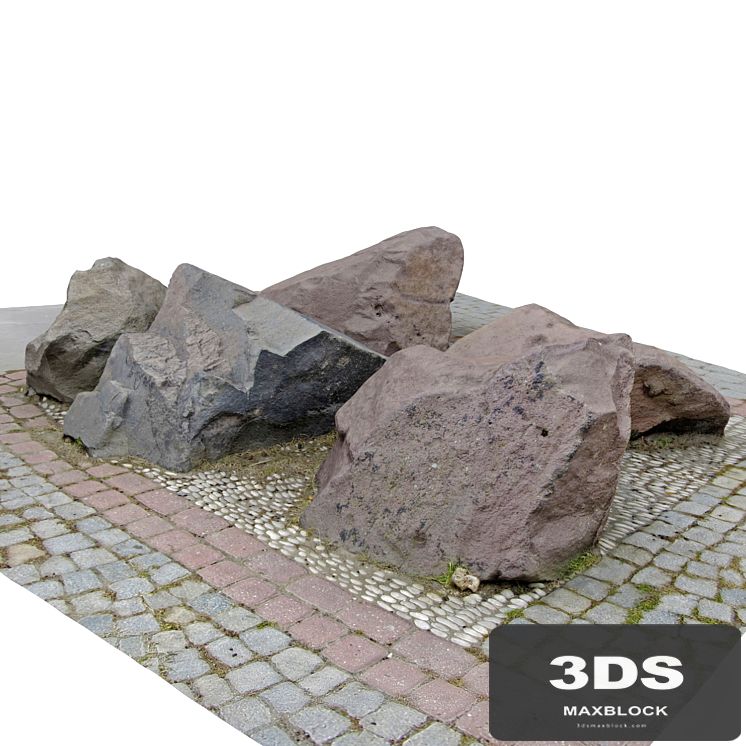 Stones for the city park