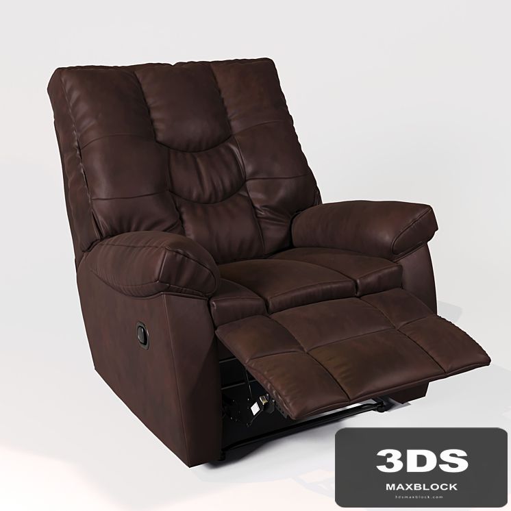 Burgett Espresso Power Rocker Recliner