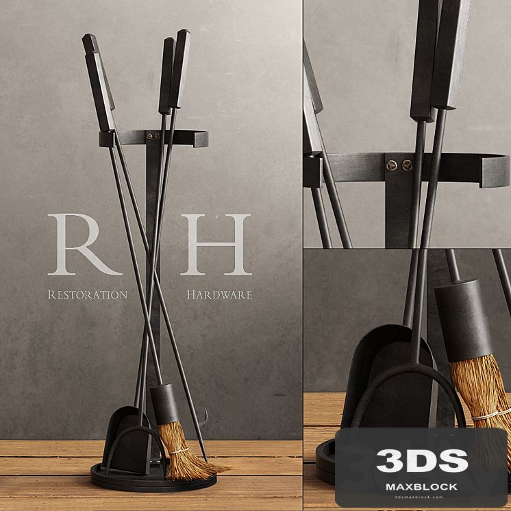 RH / INDUSTRIAL HEARTH TOOL SET