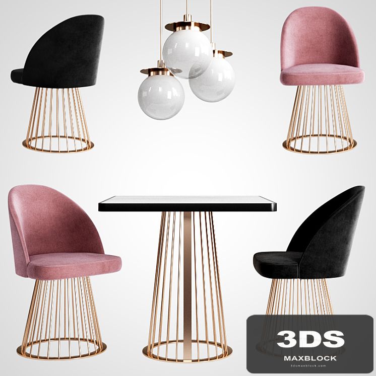 Giopagani Chair & Table Rendez Vous
