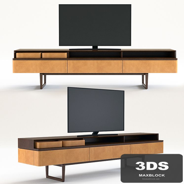 Cabinet for TV Poltrona Frau Fidelio Multimedia Cabinet