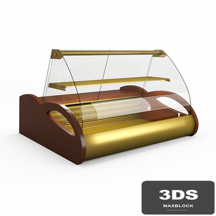A set of desktop refrigerated confectionery showcases Carboma Pole Argo, Argo Lux 1.0, 1.5