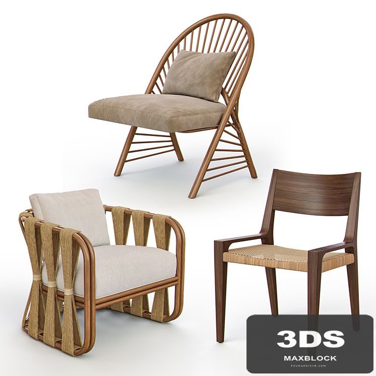 RATTAN and WICKER Chairs I