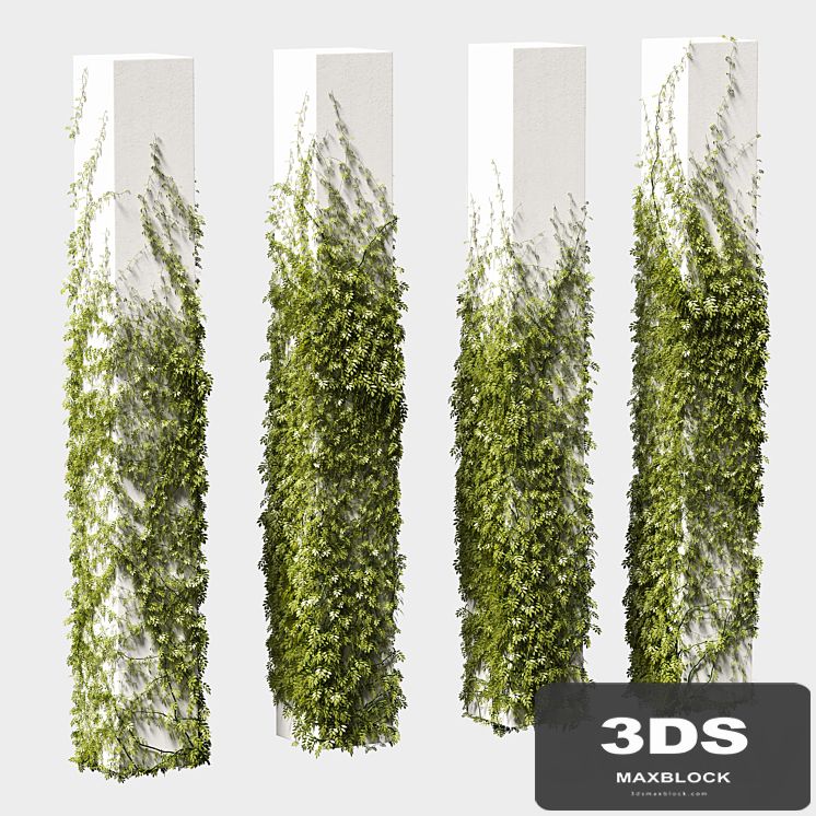 Leaves for square columns. 4 models
