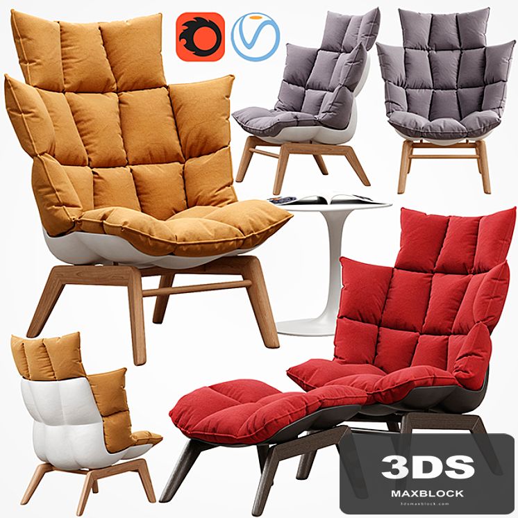 Husk armchair