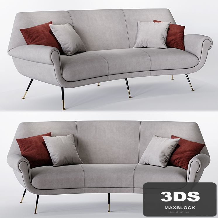 Minotti / Albert Angled Sofa