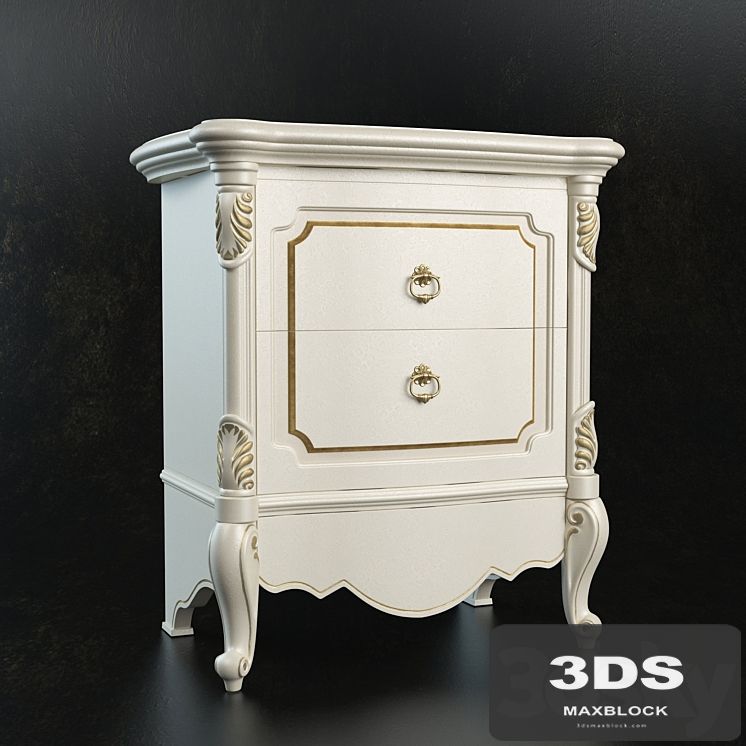 Nightstand Treci Cecchini Victoria Stucco