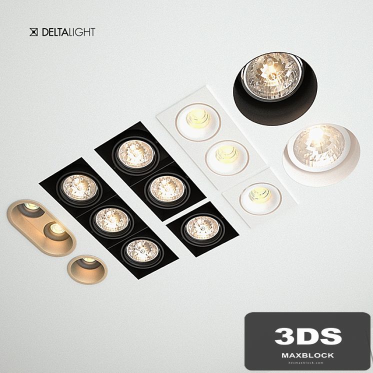 Downlights delta light 5 species