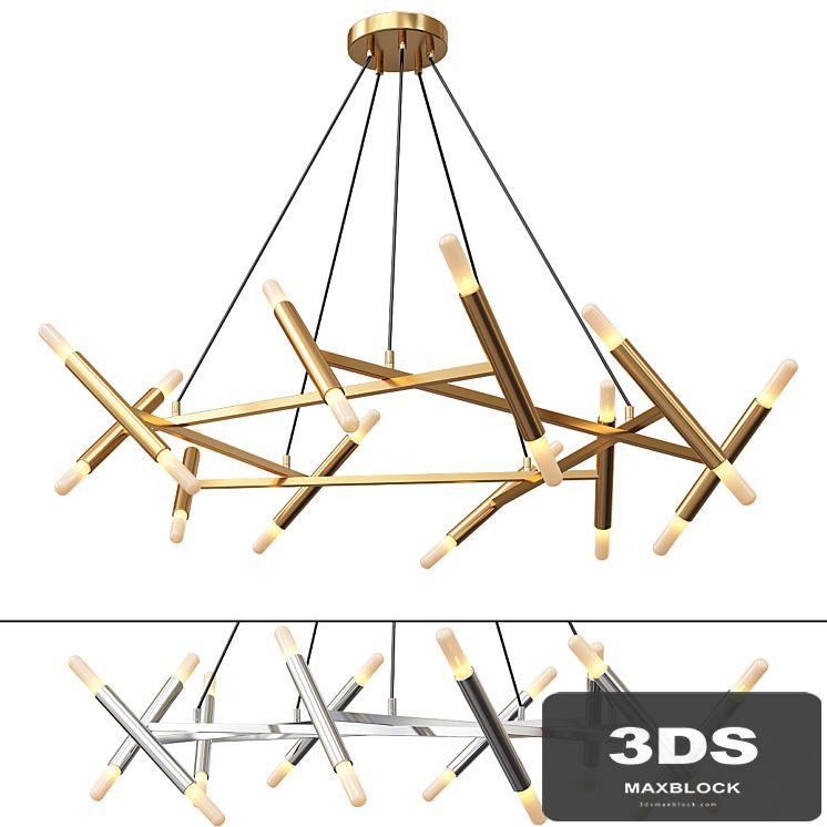 Le Petite Pentagone Chandeliers
