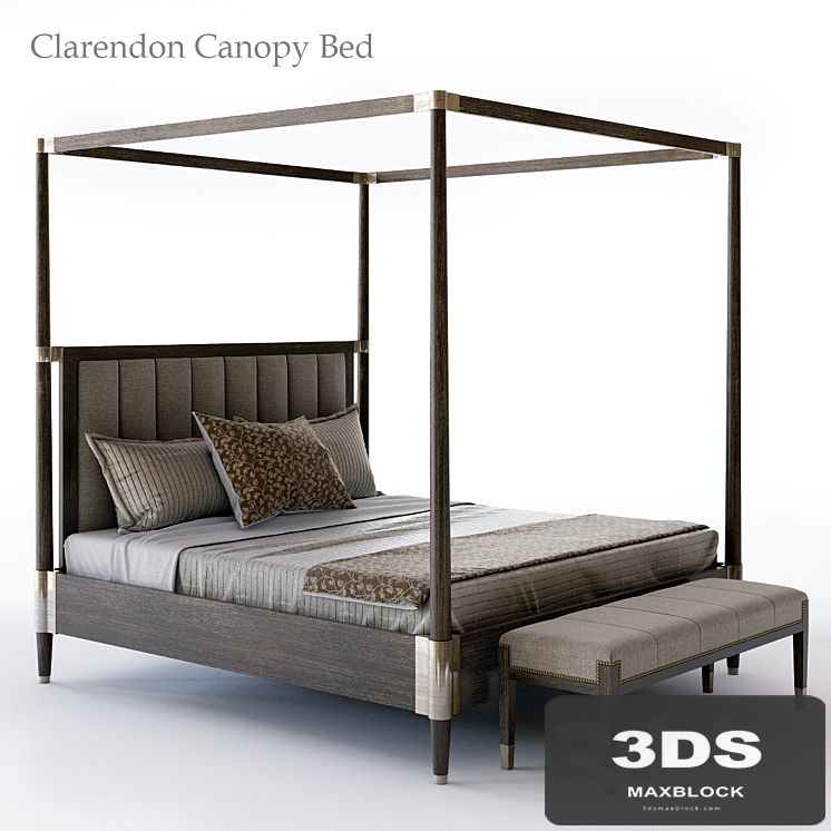 Bernhardt Clarendon Canopy Bed