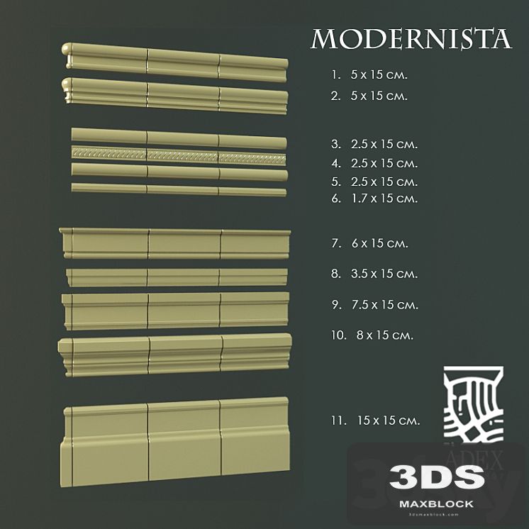 ADEX Modernista (profiles)