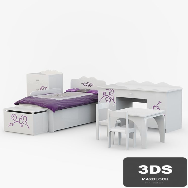 Childrens furniture Orchid Violet