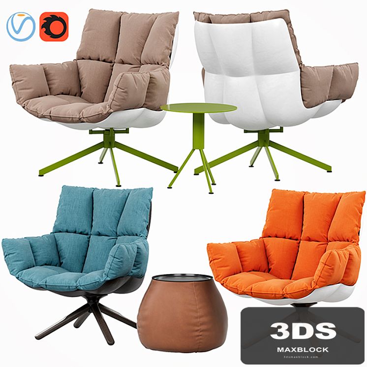 Husk armchair
