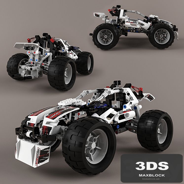 Lego Technic Quad-Bike Alternative Model