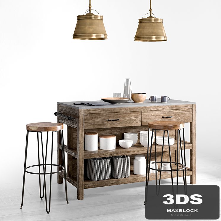 Kitchen Island 1