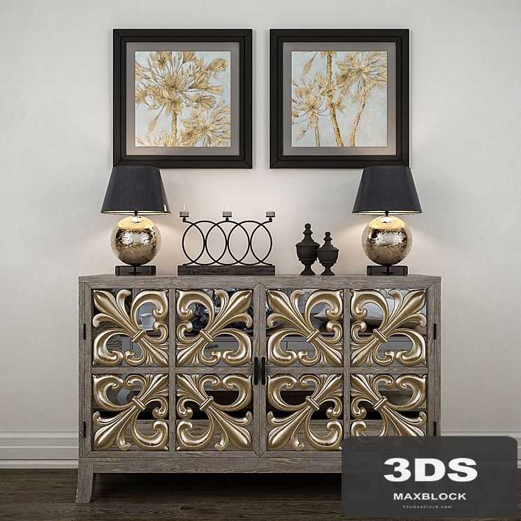 Slassic decorative set