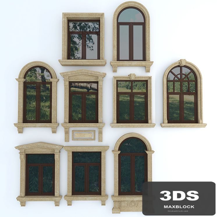 Trim, window frames