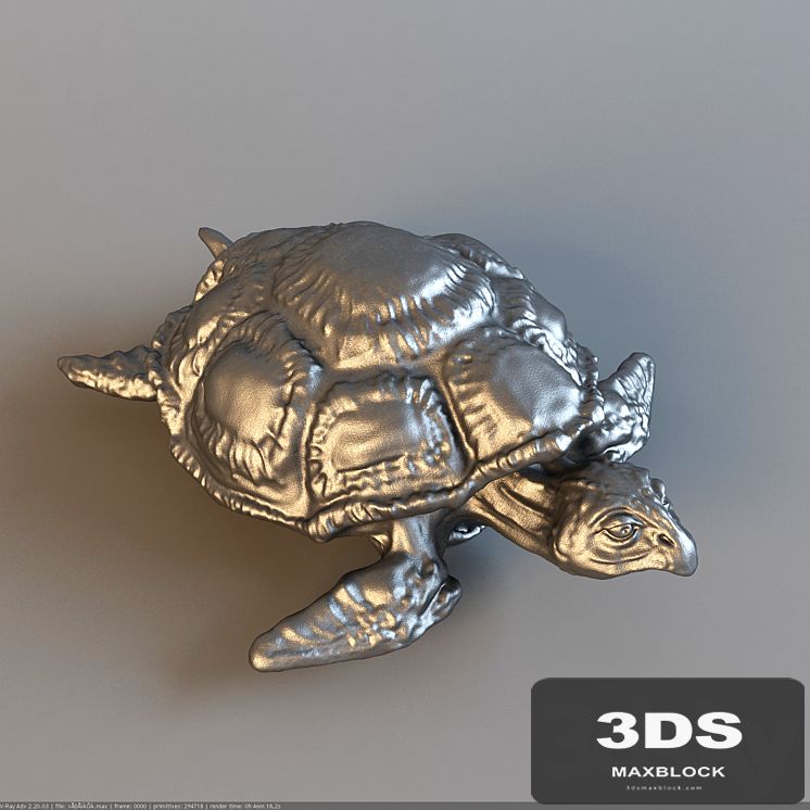 Figurine turtle