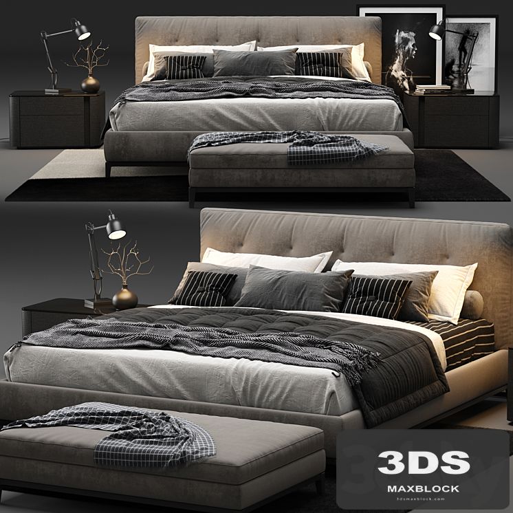 Minotti - Andersen Quilt Bed
