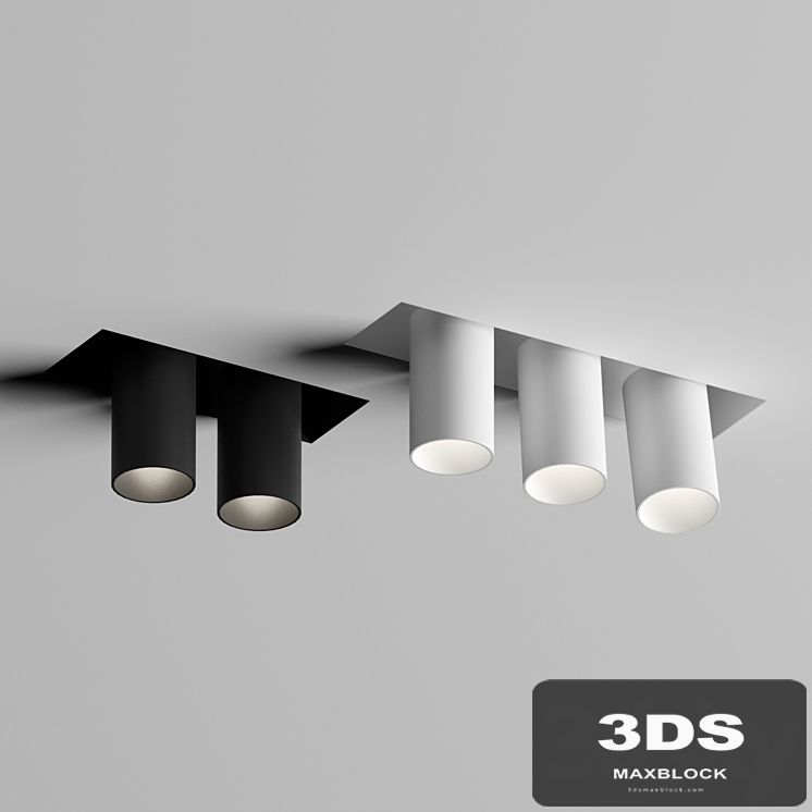 Ceiling lamp SPLITBOX 2 + 2 x SPLITBOX SPY 92718