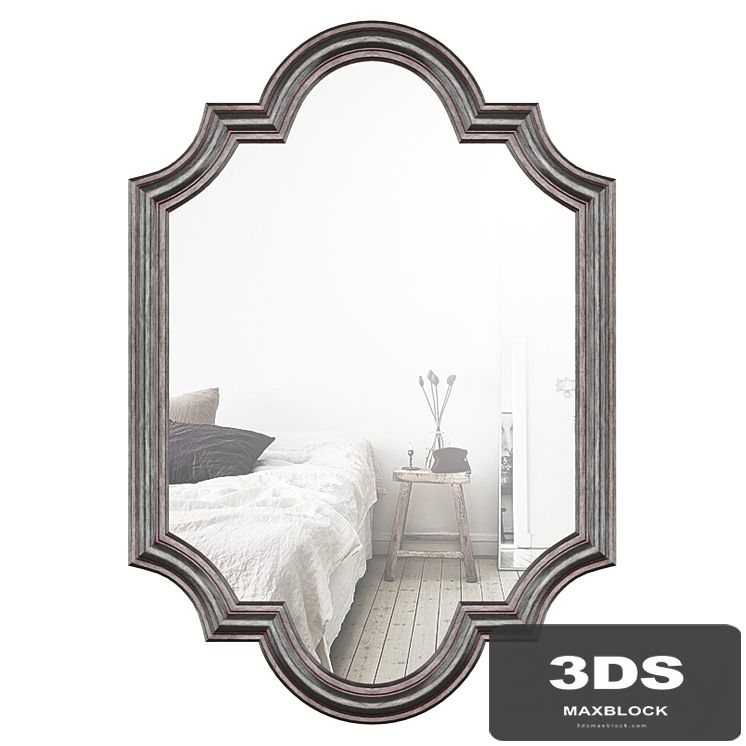 Mirror Oxford figured black