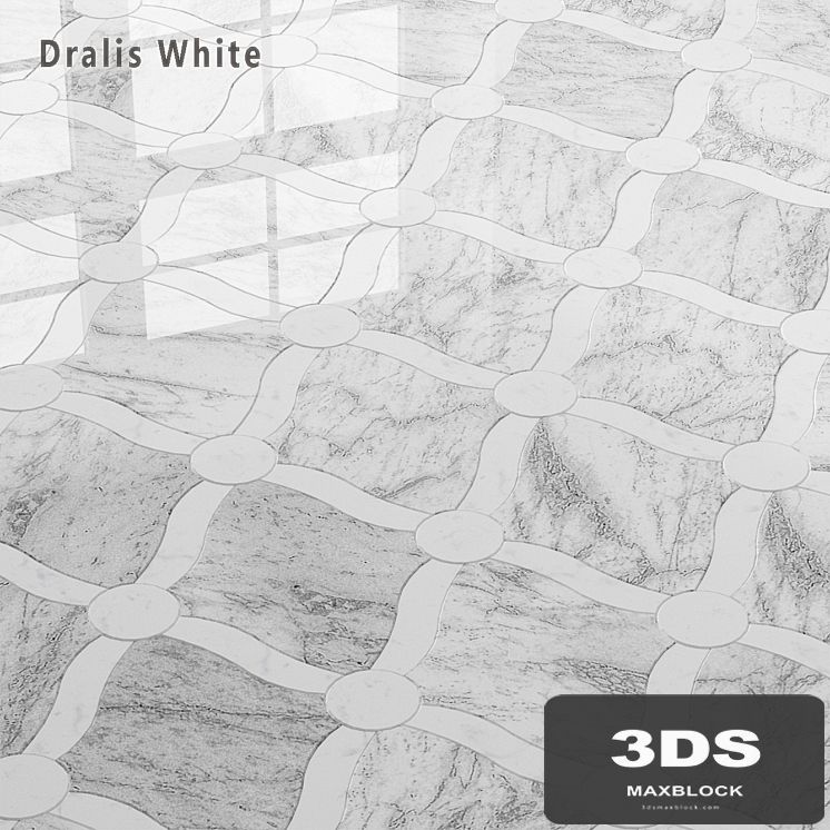 Tile Sicis Sicistone Dralis White
