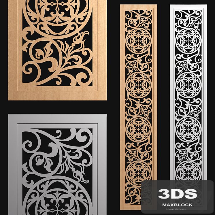 decorative panel-partition №3